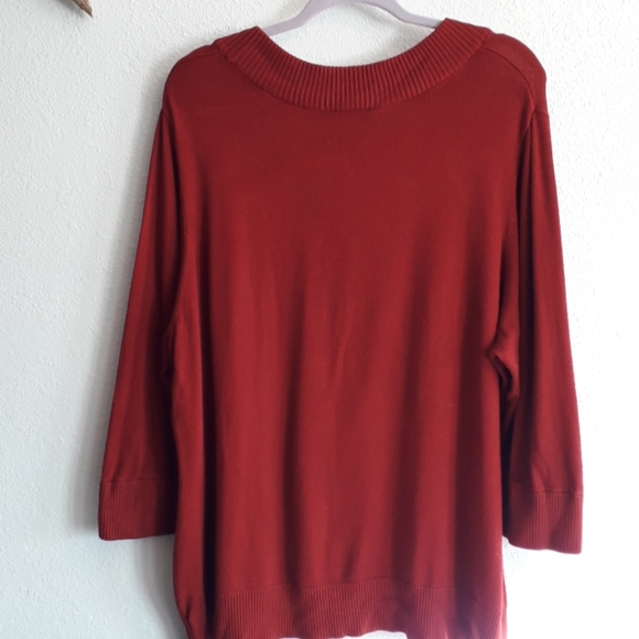 Cranberry Lane Bryant Round Neck Sweater - Picture 2 of 6